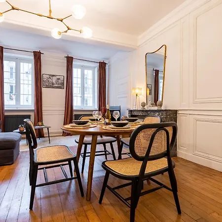 公寓 L' Alcove- Confort Charme Downtown 第戎